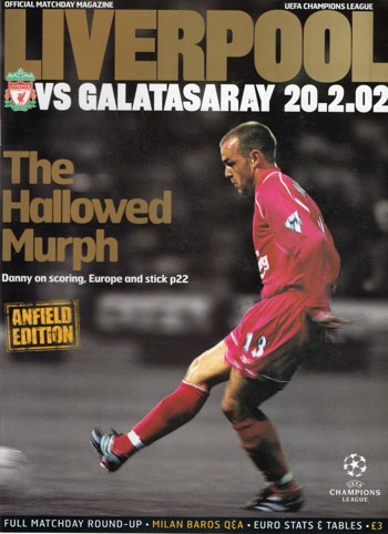 Match programme